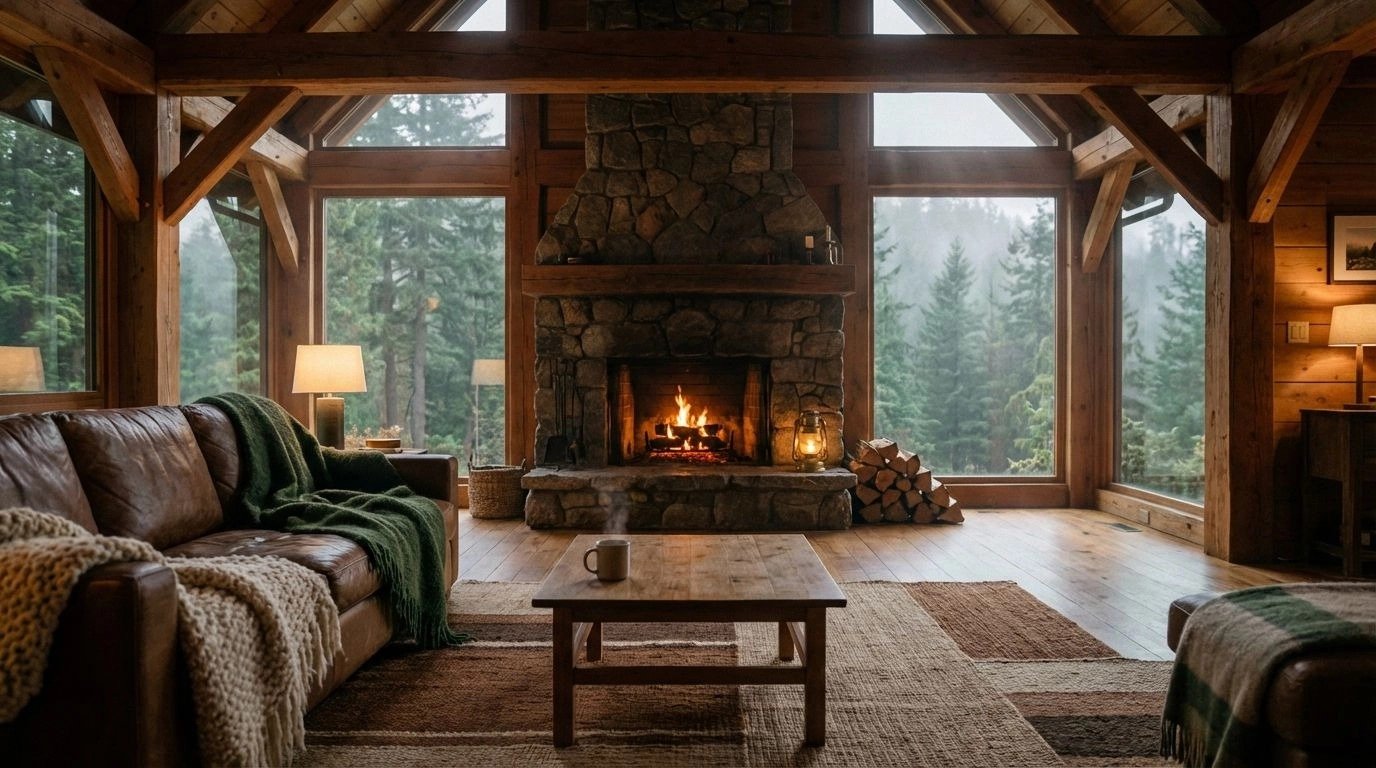 The Ultimate Guide to Rustic Cabin Living: Cozy Homes, Slow Life ...
